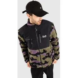 Welcome Cloak Sherpa Fleece Sweatjacke woods Gr. M