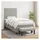 vidaXL Boxspringbett 100 x 200 cm Hellgrau