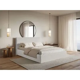 Selsey Softie Slim 160 x 200 cm Hellgrau