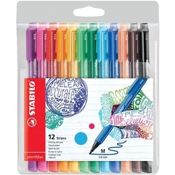 Stabilo 12er-Etui Filzschreiber »pointMax«