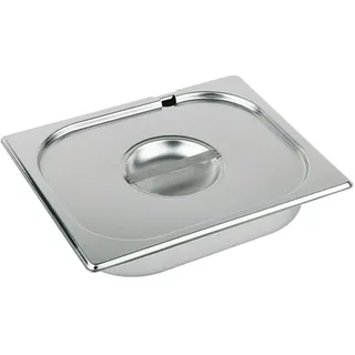 APS GN 1/2 mit Löffelaussparung rostfreier Edelstahl, Abmessungen 265 x 325 mm/Höhe 35 mm