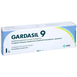 Gardasil 9 Inj.-sus.i.e.fertigspritze 1 St