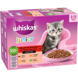 Whiskas Junior Klassische Auswahl 24 x 85 g