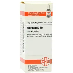 Bromum D 30 Globuli 10 g