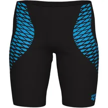 Arena Openings Swim Jammer Black-Turquoise 128