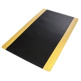 etm Anti-Ermüdungsmatte Softer-Work-Mat, Werkstatt, schwarz/gelb, 60 x 200cm