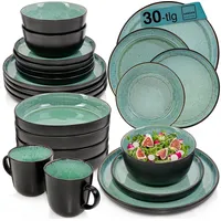 sänger Fiji Kombiservice 30-tlg. grün/schwarz