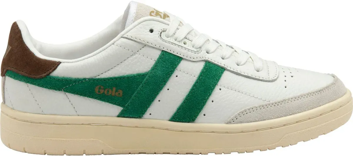 Gola Falcon Sneaker Women white/emerald/dark brown (XN) 6