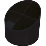 Helit Stiftehalter 11,0 x 10,5 cm Schwarz 4 St.