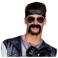 Boland Schnurrbart Biker Unisex Einheitsgröße