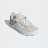 Adidas VL Court 3.0 EL C Kids Schuhe, Aluminium/Cloud White/Aluminium, 31