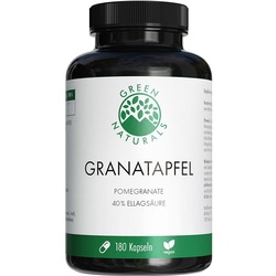 GREEN NATURALS Granatapfel + 40% Ellagsäure Kapseln