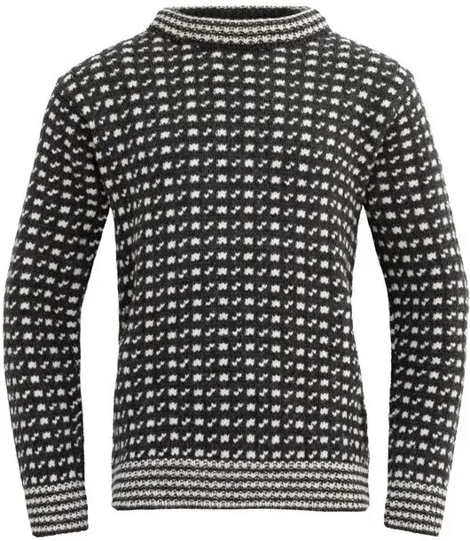 Devold of Norway Original Islender Wool Sweater anthracite/offwhite (940B) XXL