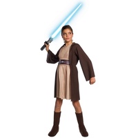 Rubie ́s Kostüm Star Wars - Jedi Kostüm für Mädchen, Obi-Wan in weiblich braun