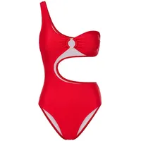 lscn by lascana Monokini Damen rot Gr.42 Cup C/D