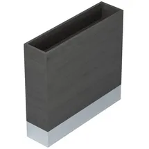 GGM Möbel GGMMÖBEL Bali | Bistro Raumtrenner, | L80xH107cm | Teiler Gastro Trennwand