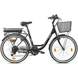 Llobe City E-Bike 26" schwarz