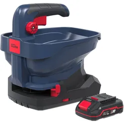 GÜDE Handstreuer "Akku Universalstreuer »GUS 18-201-05«", baumarkt, B:21,5cm H:29,5cm L:26cm, Handstreuer, für: Samen und Streusalz, Streubreite 5m, Inkl 2x Akkus und Ladegerät