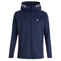 Peak Performance Funktionsjacke M Rider Zip Hood blau L