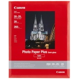 Canon Fotopapier Plus Seidenglanz SG-201 - 20x25 cm 20 Blatt für Tintenstrahldrucker (260 g/qm)