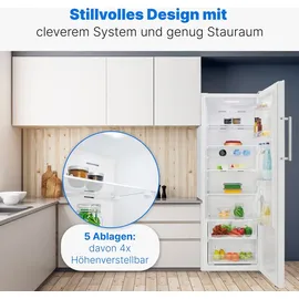 Bomann VS 7345 Kühlschrank (322 l, 1720 mm hoch, Weiß)