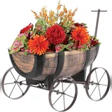Proregal Pflanzenwagen 41 x 29 x 19 cm Braun