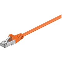 Goobay Patchkabel, F/UTP, orange 0.25 m
