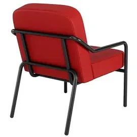 medso powered by paperflow MEDSO M Rund Sessel 43 x 43 x 43 cm rot/schwarz 1 St.