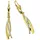 Diamonds by Ellen K. Ohrhänger 333 Gold zweifarbig gelb, weiß 0,08ct. one-size