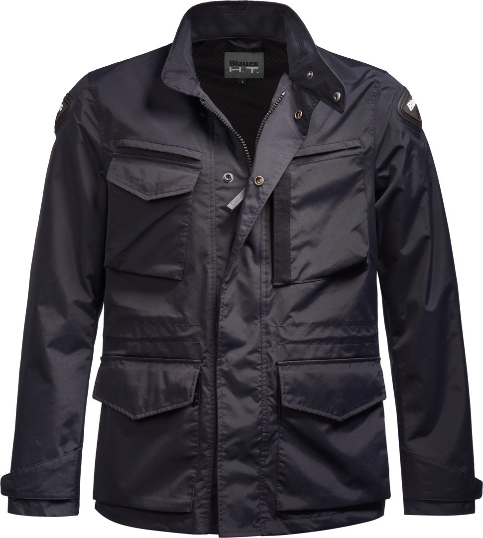 Blauer Ethan Motortextieljas, blauw, 2XL Voorman