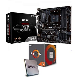 Memory PC Aufrüst-Kit Bundle AMD Ryzen 5 3600 6X 3.6 GHz, B450M Pro, komplett fertig montiert inkl. Bios Update