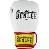 BENLEE Rocky Marciano Benlee Boxhandschuhe aus Leder Draco White/Black/Red 16 oz