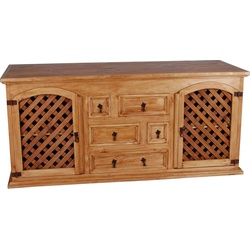 Mexico Sideboard Massivholz Pinie  Mexiko Möbel Mexikanisch