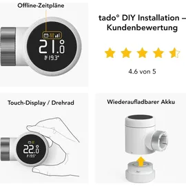 tado° Smartes Heizkörperthermostat X