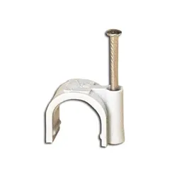 Kabelschellen  6/25 WEISS 100 STK          75031556