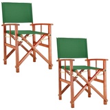 CASARIA Casaria® Gartenstuhl 2er Set Holz Klappbar