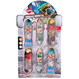 JUINSA 700994 Mini Skateboards mit Zubehör Blister mit 6 Stück