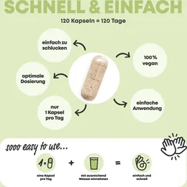 yes vegan Vegan Complete Multivitamin & Mineralien Kapseln 71 g