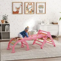 aiyaplay Kletterdreieck 7-in-1 Rosa