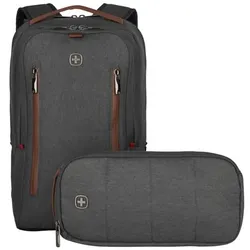 Wenger City Upgrade Notebook Rucksack 16  Grey