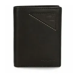 Pepe Jeans Unisex. 7441131 Auffällige Leder Aktentasche Vertikal Schwarz (OSFA), Lässig