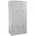 MCW Schließfachschrank Metall 90x180x50 cm Grau 6 Fächer