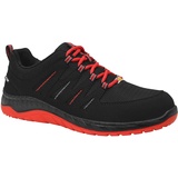 ELTEN Sicherheitsschuhe MADDOX black-red Low ESD S3 Gr. 48