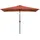 vidaXL Sonnenschirm mit Metall-Mast 300 x 200 cm Terrakotta