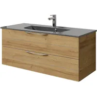 Saphir »Serie 6025 Mineralmarmor-Waschtisch mit Unterschrank, 117 cm breit«,