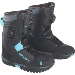 Scott Kulshan SMB wasserdichte Damen Snowmobil Stiefel, schwarz-blau, Größe 41