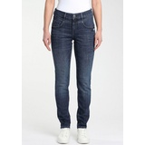 Gang Skinny-fit-Jeans 94MARISSA mit modischer V-Passe vorn & hinten blau 26 (34)