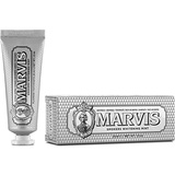 MARVIS® Smokers Whitening Mint 25 ml I Zahncreme für natürlich weiße Zähne I praktische Reisegröße I intensive und anhaltende Frische I kühle Minze