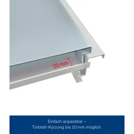 Hörmann ZK-Element links 87,5 x 200 cm verzinkt