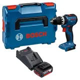 Bosch GSB 18V-52 Professional Akku Schlagbohrschrauber 18 V 70 Nm Brushless + 1x Akku 5,0 Ah + Ladegerät + L-Boxx